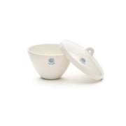 United Scientific® Porcelain Crucible, Wide Form, With Cover, 100 mL, comes with 6