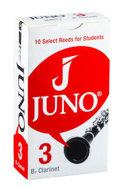 JUNO JCR013 Bb Clarinet Reeds #3. (Box of 10)