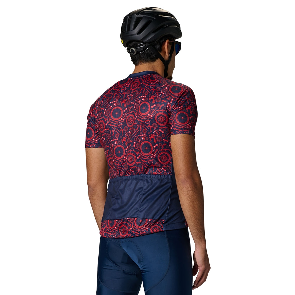 Juice Cycling Jersey - Flexdri Mesh - Adult - Small (Full-Dye, Premium cut-and-sew Sublimation. No Limitations!)