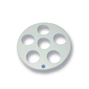 United Scientific® Porcelain Desiccator Plate, Large Holes, 140mm Dia.