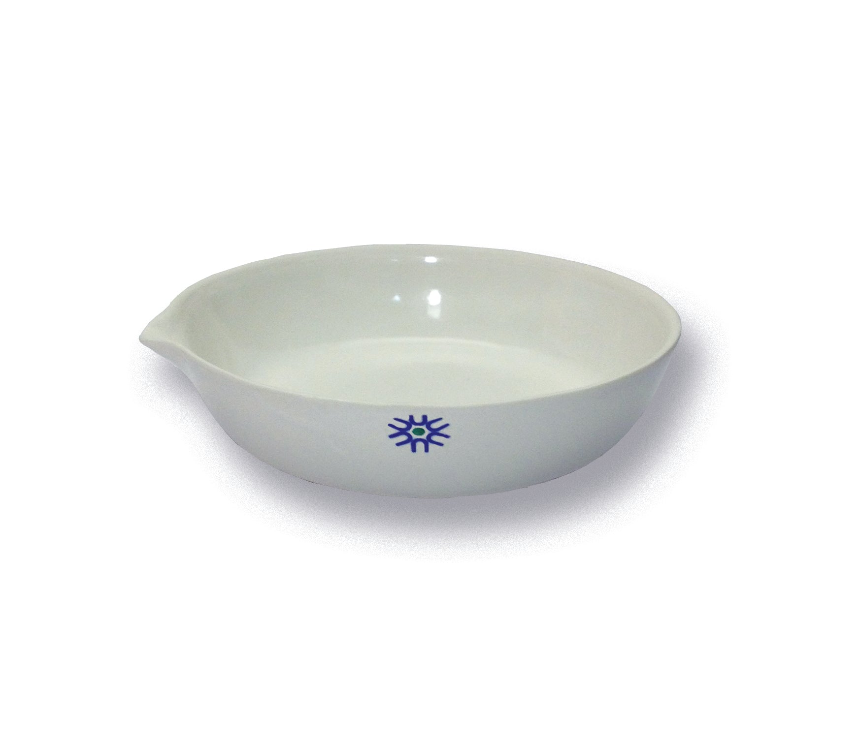 United Scientific® Porcelain Evaporating Dish, Flat Form, 35 mL, comes with 6