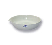 United Scientific® Porcelain Evaporating Dish, Flat Form, 35 mL, comes with 6