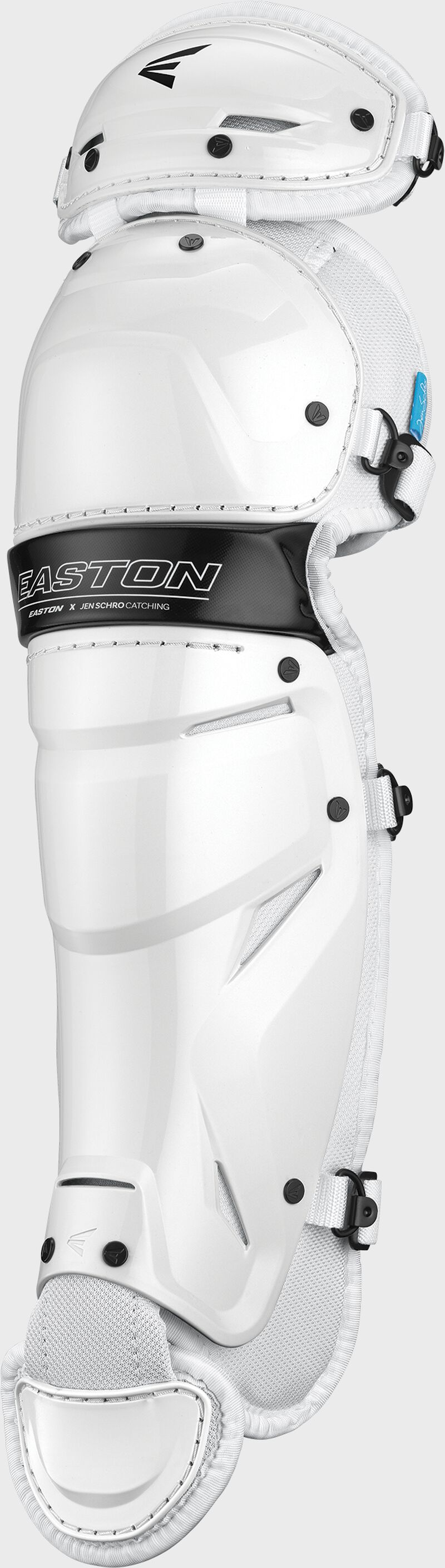 Easton Jen Schro The Very Best Large Leg Guards - White