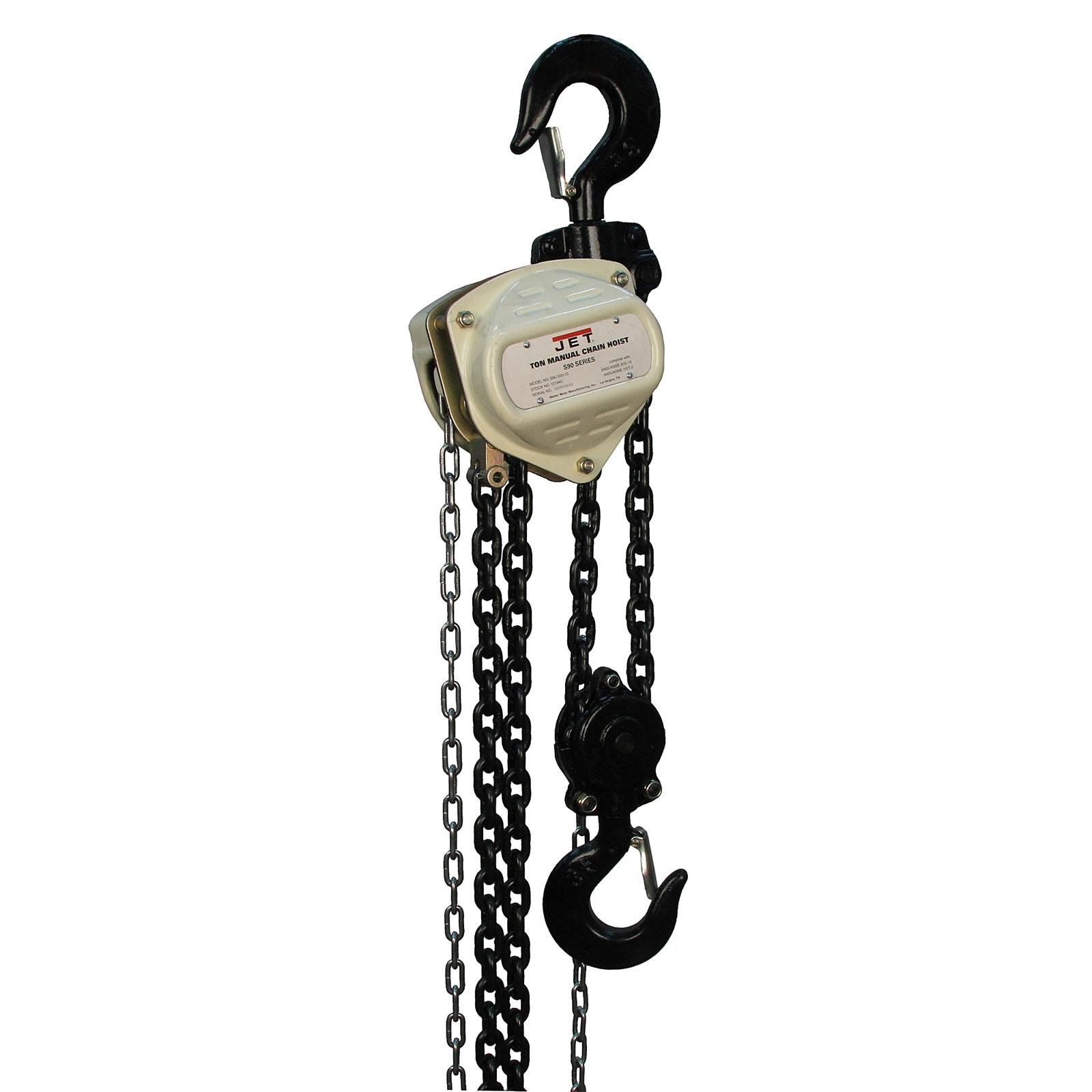 JET S90-500-10, 5 Ton 10' Lift