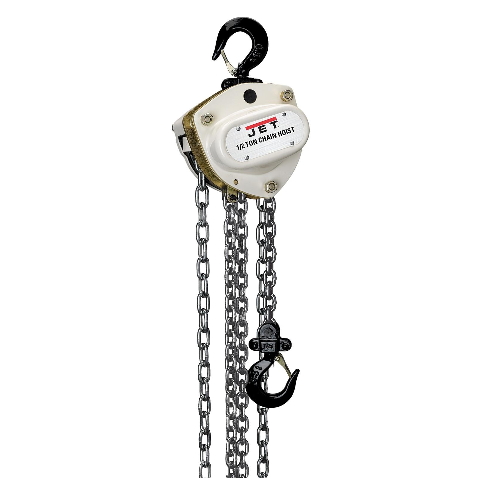 Jet L100-50WO-10, 1/2 Ton 10' Lift and Overload Protection