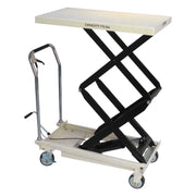 Jet DSLT-770, Double Scissors, 51-1/8" Max Ht, Quick-Lift Pump, 770-lb. Capacity