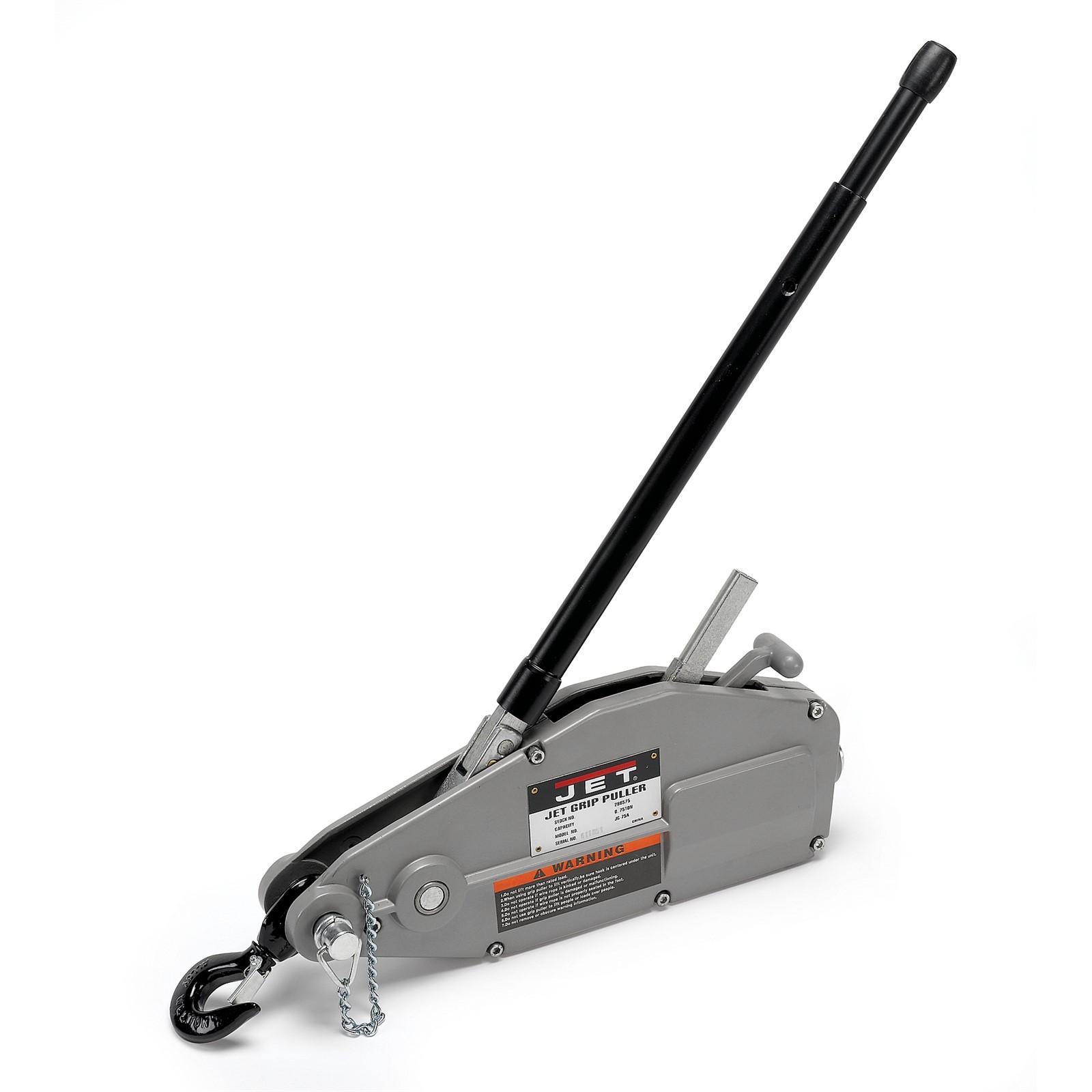 Jet JG-150A, 1-1/2T Wire Rope Grip Puller with Cable