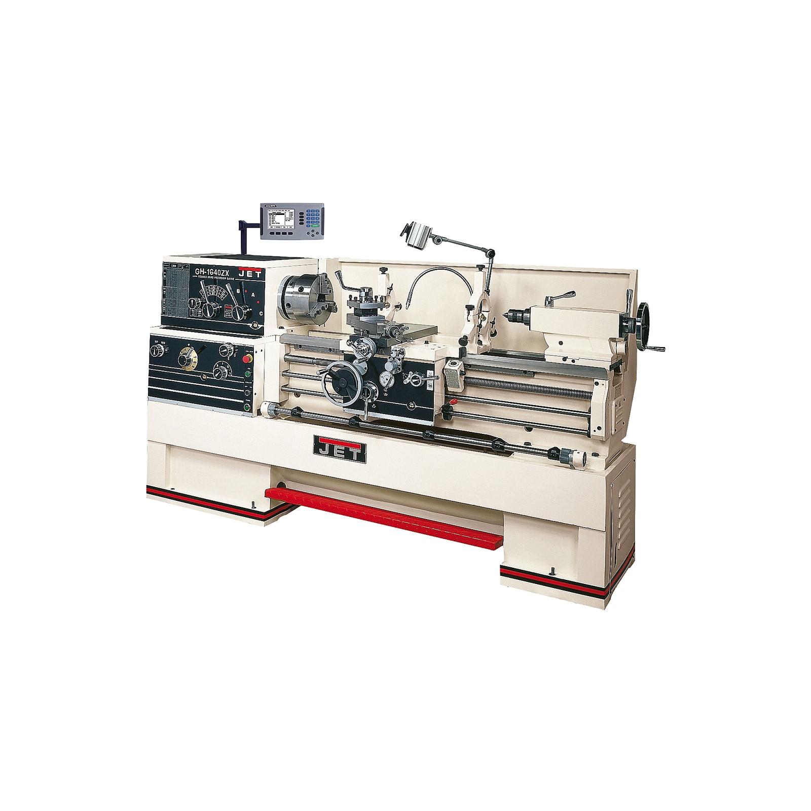 321382 Jet GH-1640ZX LATHE W/300S DRO & TAPER ATTCH
