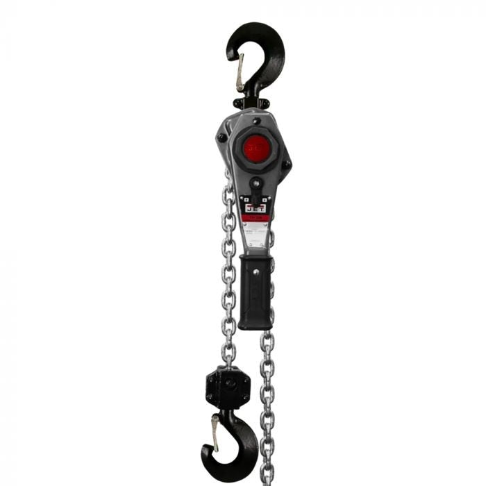 Jet JLH-150-15SH, 1.5 Ton Lever Hoist with 15' Lift and Ship Yard Hooks, old # was 235015