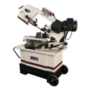 JET HVBS-710SG, 7 x 10-1/2" Mitering Horizontal/Vertical Geared Head Bandsaw 115/230V 1Ph