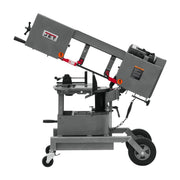JET 10” Horizontal/Vertical Dual Mitering Portable Band Saw, 1HP, 115V, 1 Ph