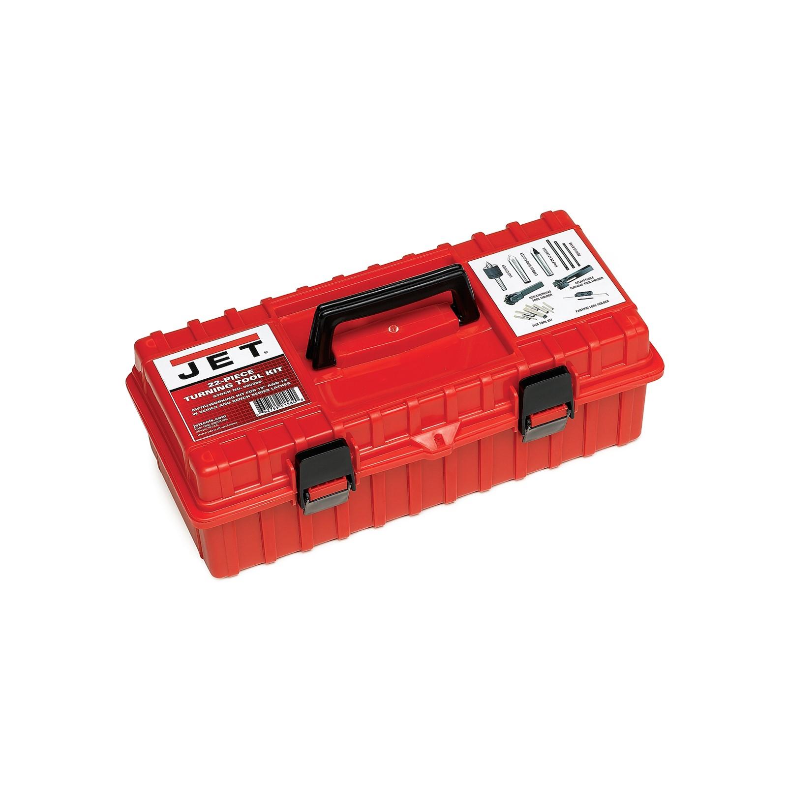 Jet 22-piece Turning Tool Kit for 13" and 14" W Series and Bench Series Lathes
