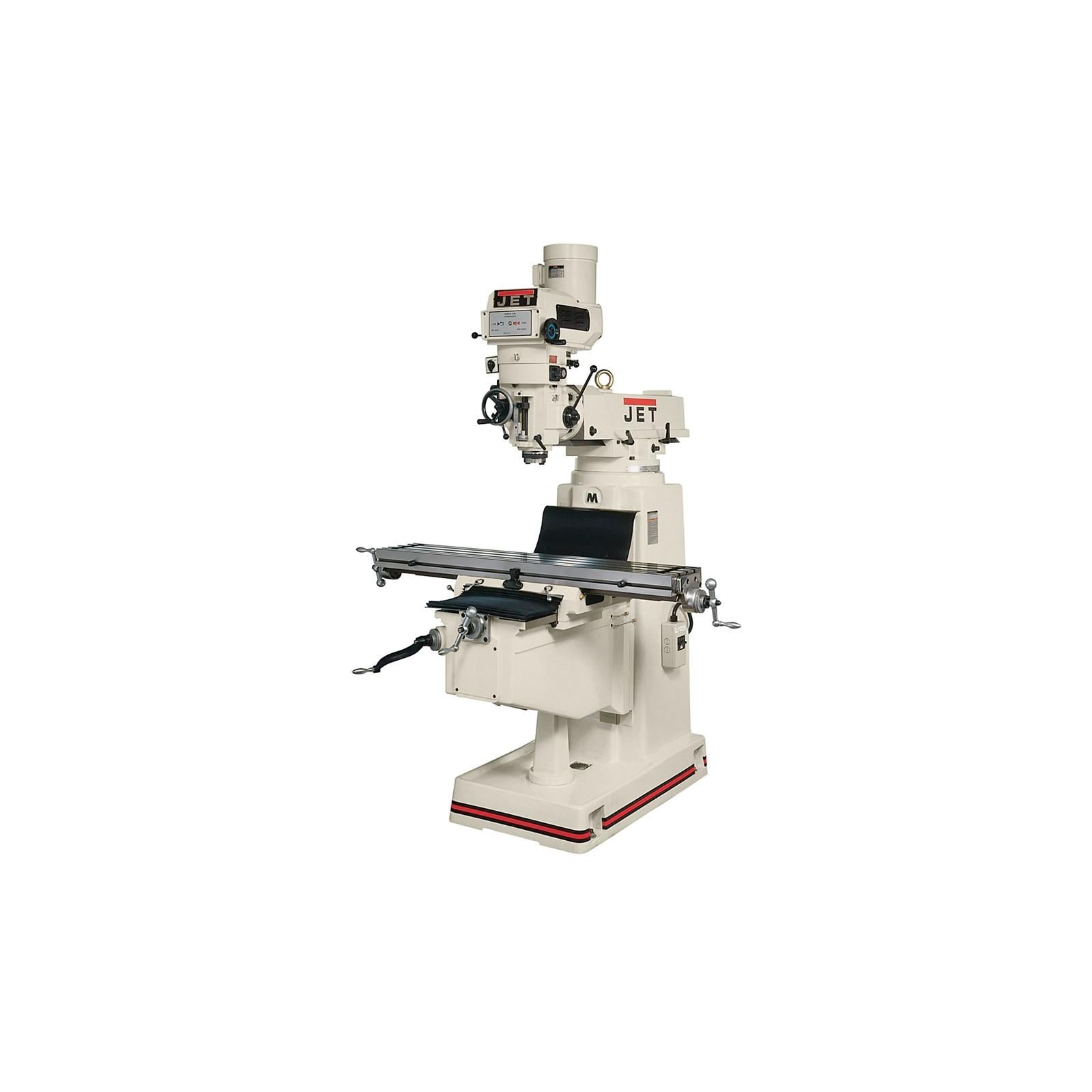 Jet JTM-1050 Mill with X Powerfeed Installed