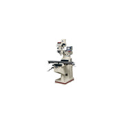 Jet JTM-1050 Mill with 3-axis ACU-RITE 200S DRO (Quill), X & Y Powerfeed Installed
