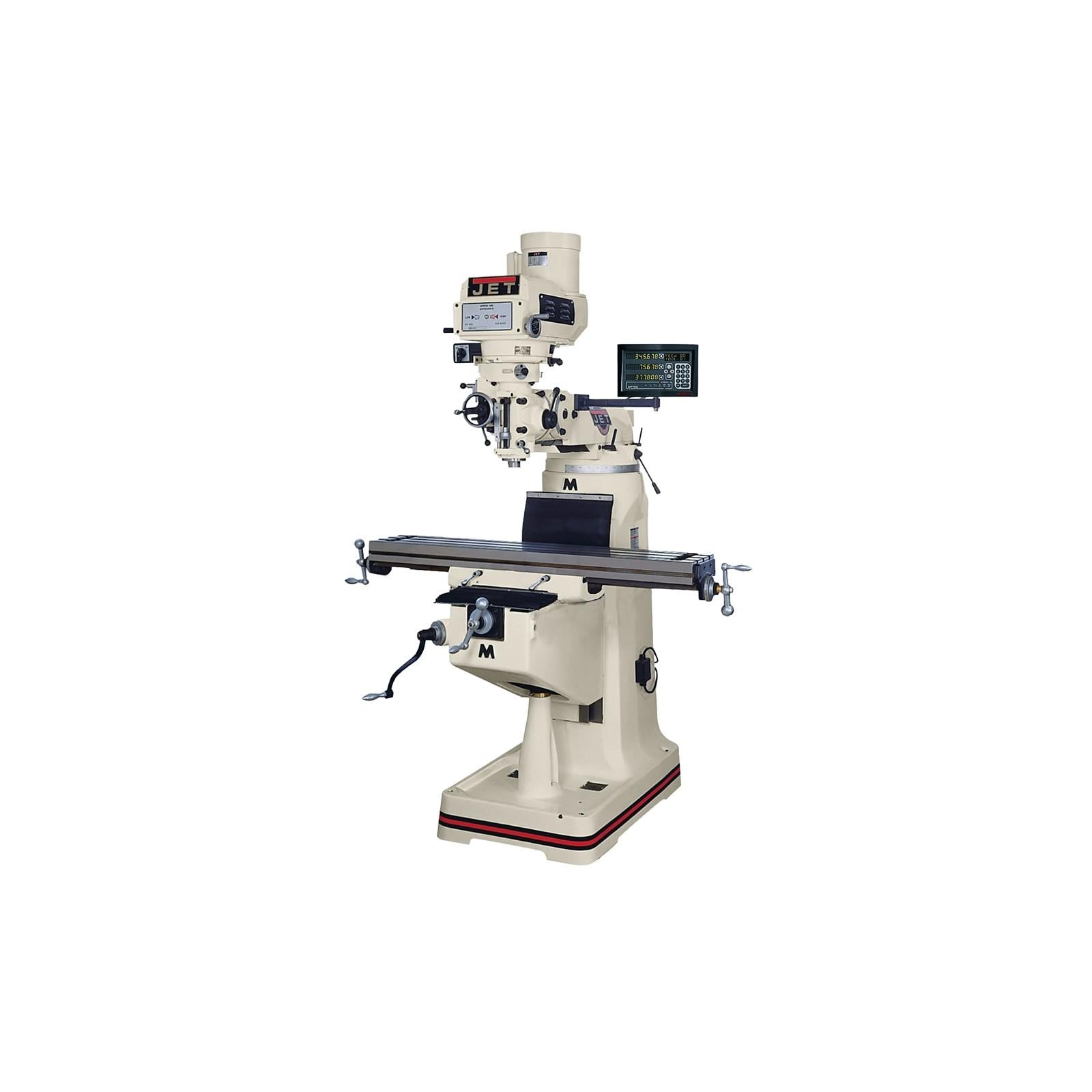 Jet JTM-4VS Mill with NEWALL C80 DRO