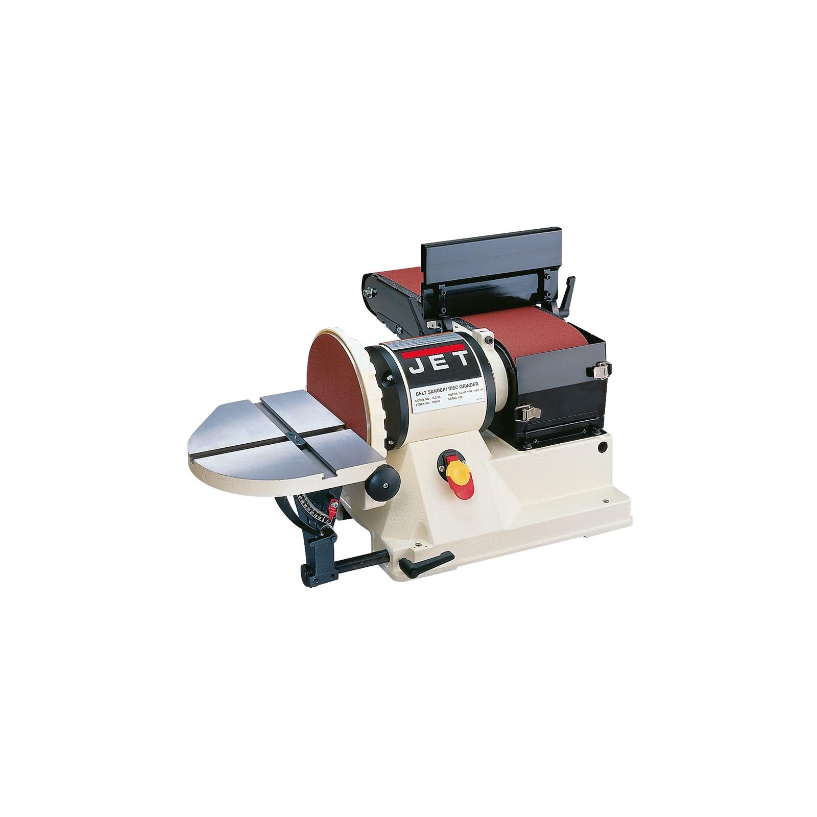 Jet JSG-96, Benchtop 6" x 48" Belt / 9" Disc Sander, 3/4HP 1Ph, 115V