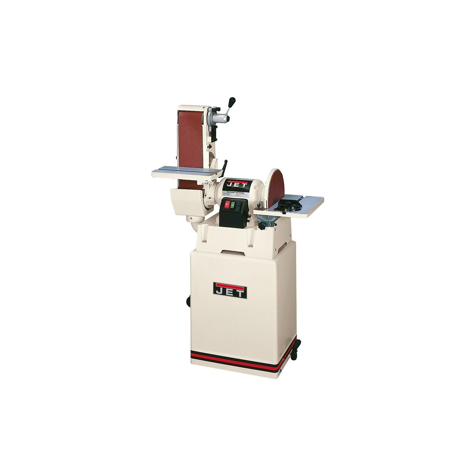 Jet JSG-6CS, 6" x 48" Belt / 12" Disc Sander with Closed Stand