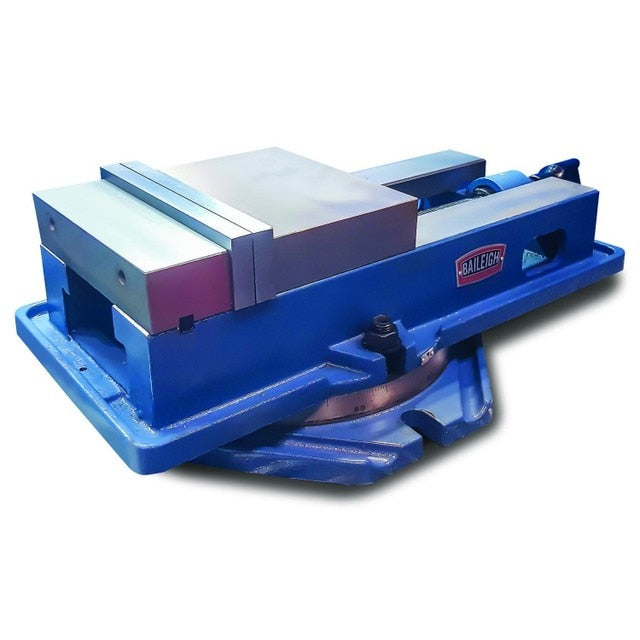 Machine Milling Vise, 7-1/2", Swivel Base
