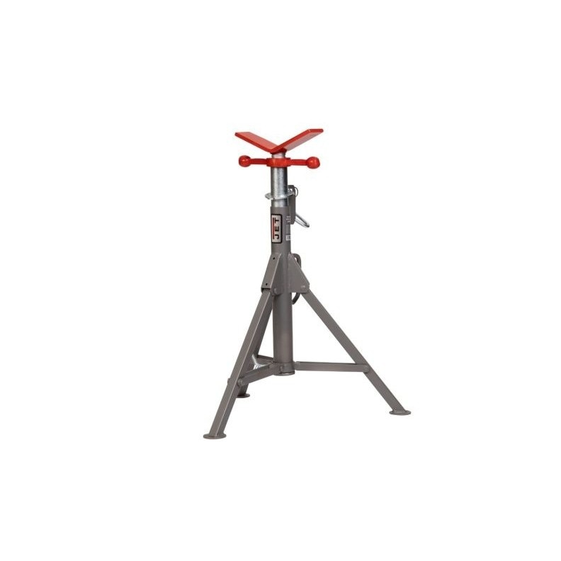 JT1-2401 JET, Folding Pipe Jack Stand, JPJ-FLD-V, 2500 lbs Max