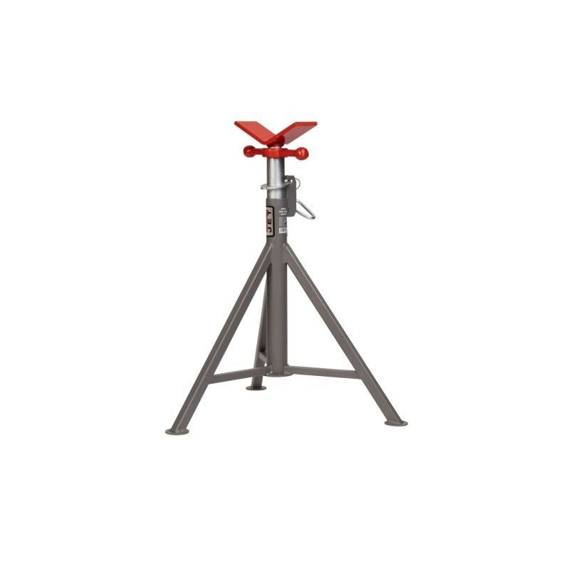 JT1-2402 JET, Fixed-Height Pipe Jack Stand, JPJ-FXD-V, 27 Inch - 46 Inch L