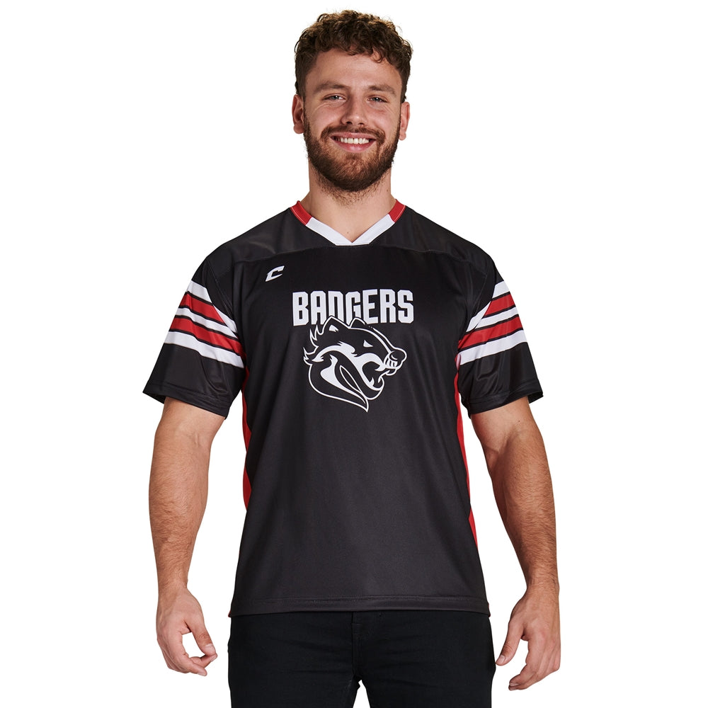Juice Fan Football Jersey - Flexdri Mesh/Matte Dazzle - Youth - Small (Full-Dye, Premium cut-and-sew Sublimation. No Limitations!)