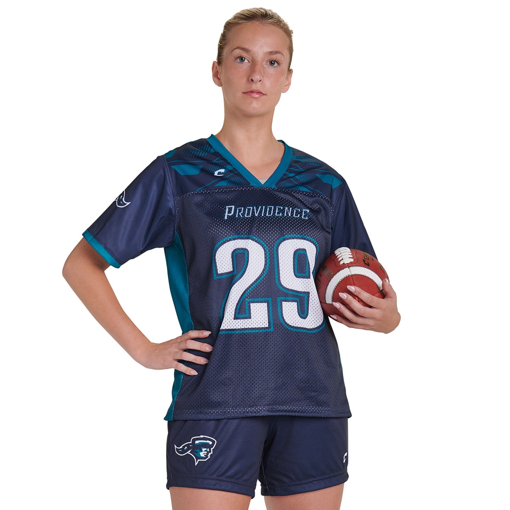 JUICE Flag Football Jersey - Womens - Large (Full-Dye, Premium cut-and-sew Sublimation. No Limitations!)