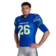 JUICE Collegiate Football Jersey - Adult - 5XL (Full-Dye, Premium cut-and-sew Sublimation. No Limitations!)