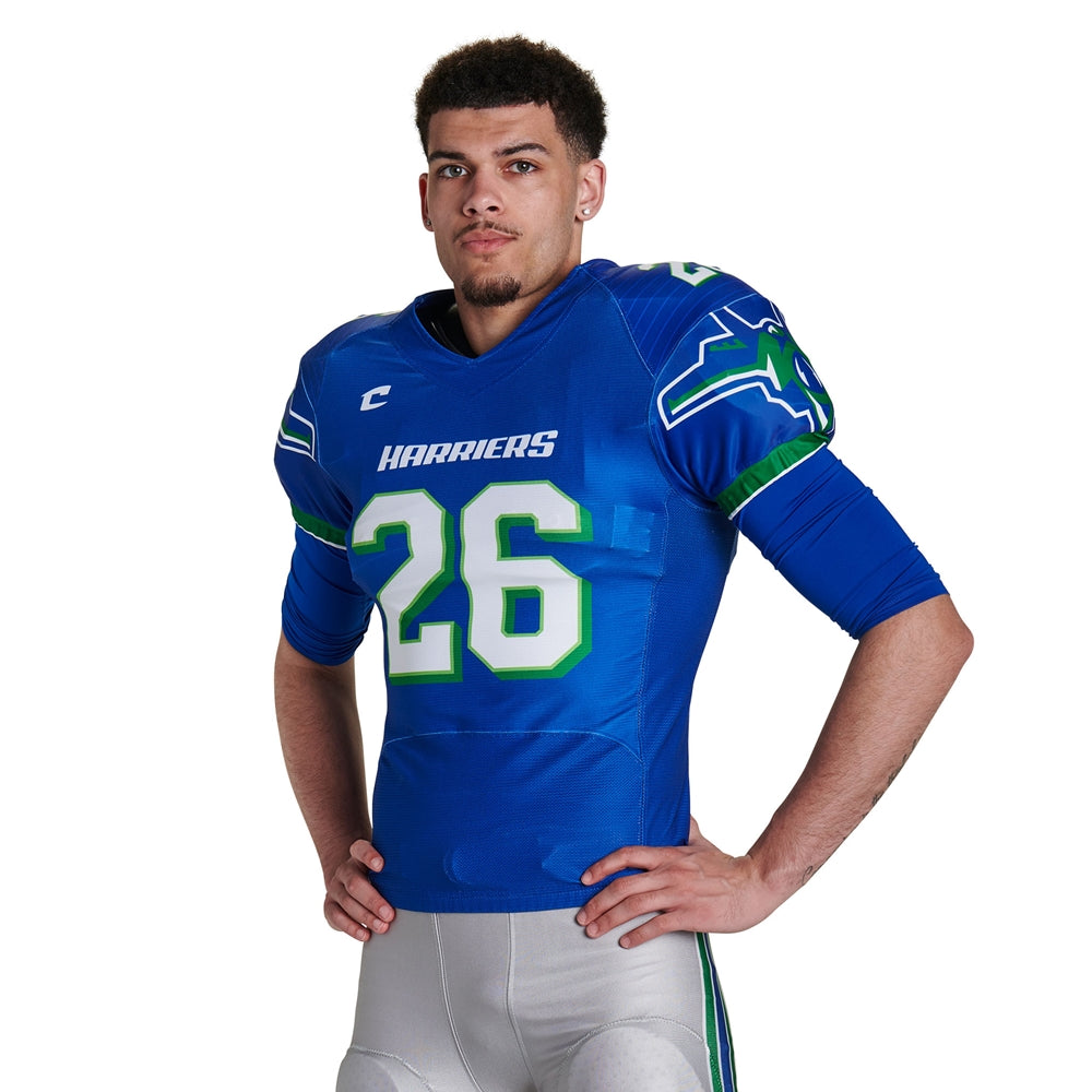 JUICE Collegiate Football Jersey - Adult - XXLarge - Optima Flex/Pro-Centrum/Pro-Micro Mesh (Full-Dye Sublimation)