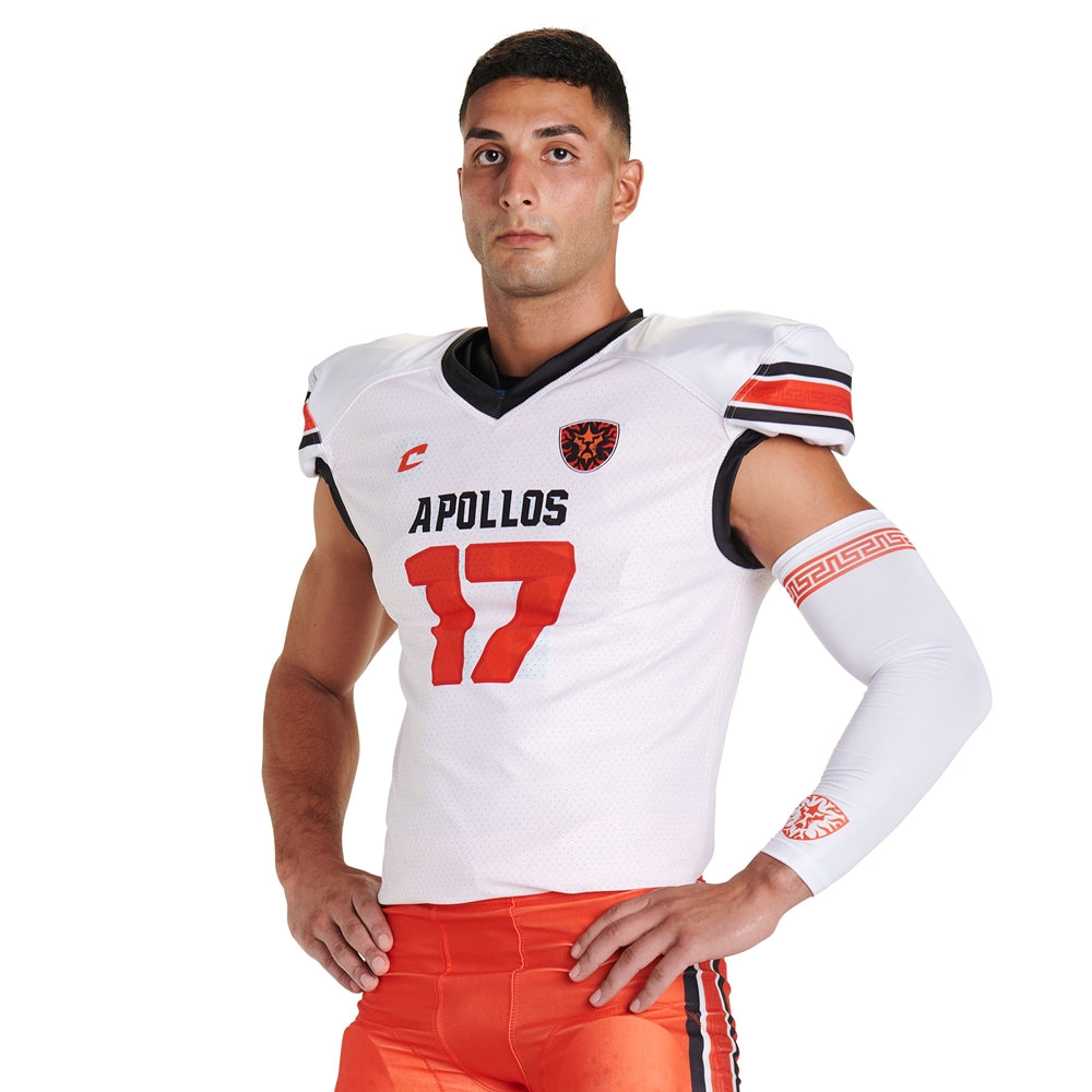 JUICE Single-Ply Reversible Wasit Length Football Jersey - Youth - Medium (Full-Dye, Premium cut-and-sew Sublimation. No Limitations!)
