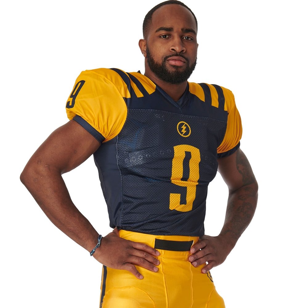 Juice FITTED Football Jersey - Adult - Extra-Large (Full-Dye, Premium cut-and-sew Sublimation. No Limitations!)