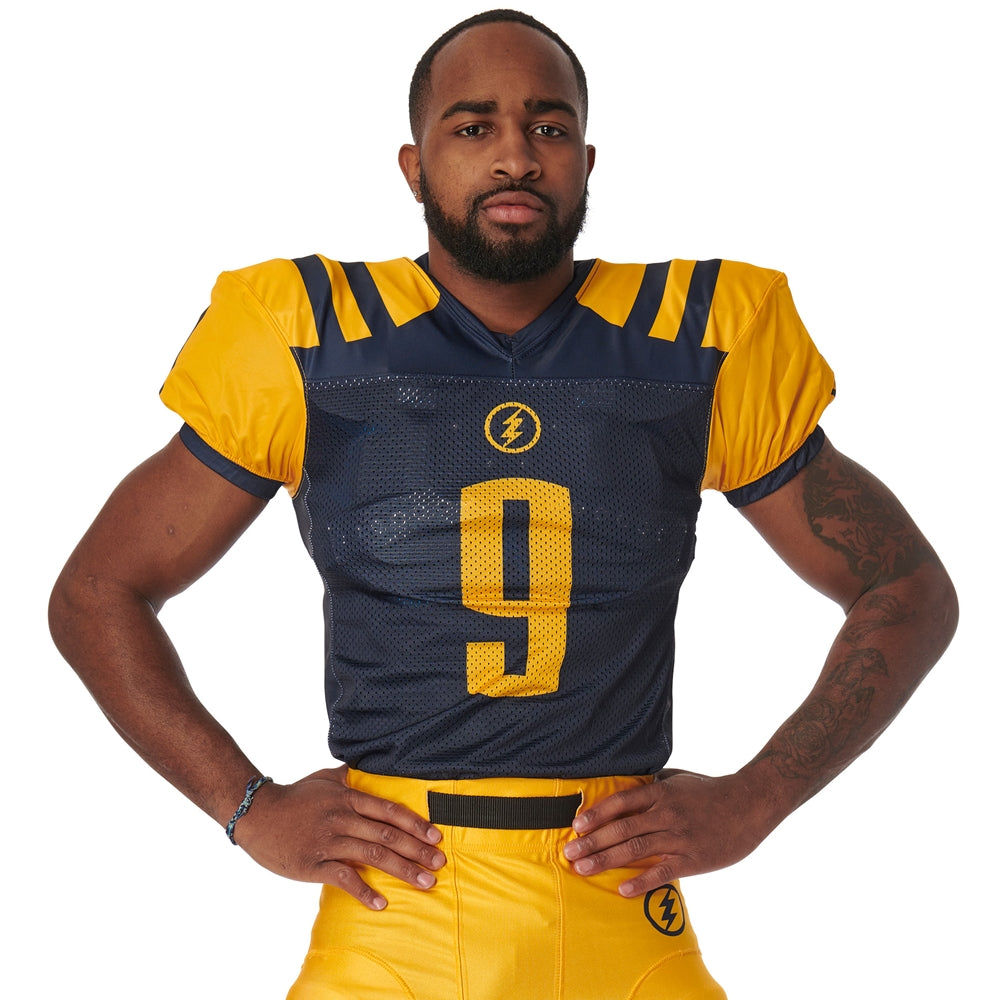 Juice FITTED Football Jersey - Adult - XXLarge (Full-Dye, Premium cut-and-sew Sublimation. No Limitations!)