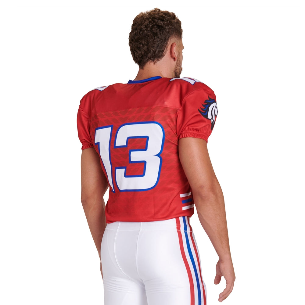 Juice Economy FITTED Football Jersey - Youth - Large (Full-Dye, Premium cut-and-sew Sublimation. No Limitations!)