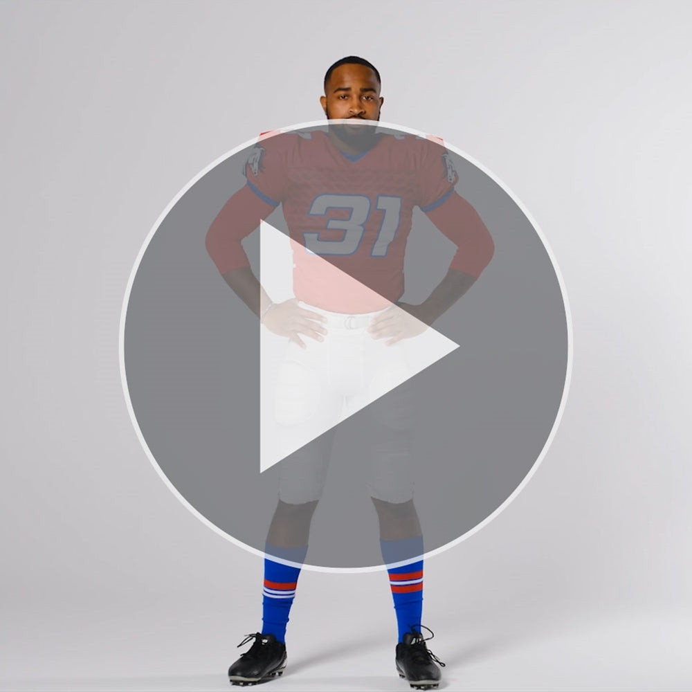 Juice Economy FITTED Football Jersey - Youth - Extra-Small (Full-Dye, Premium cut-and-sew Sublimation. No Limitations!)