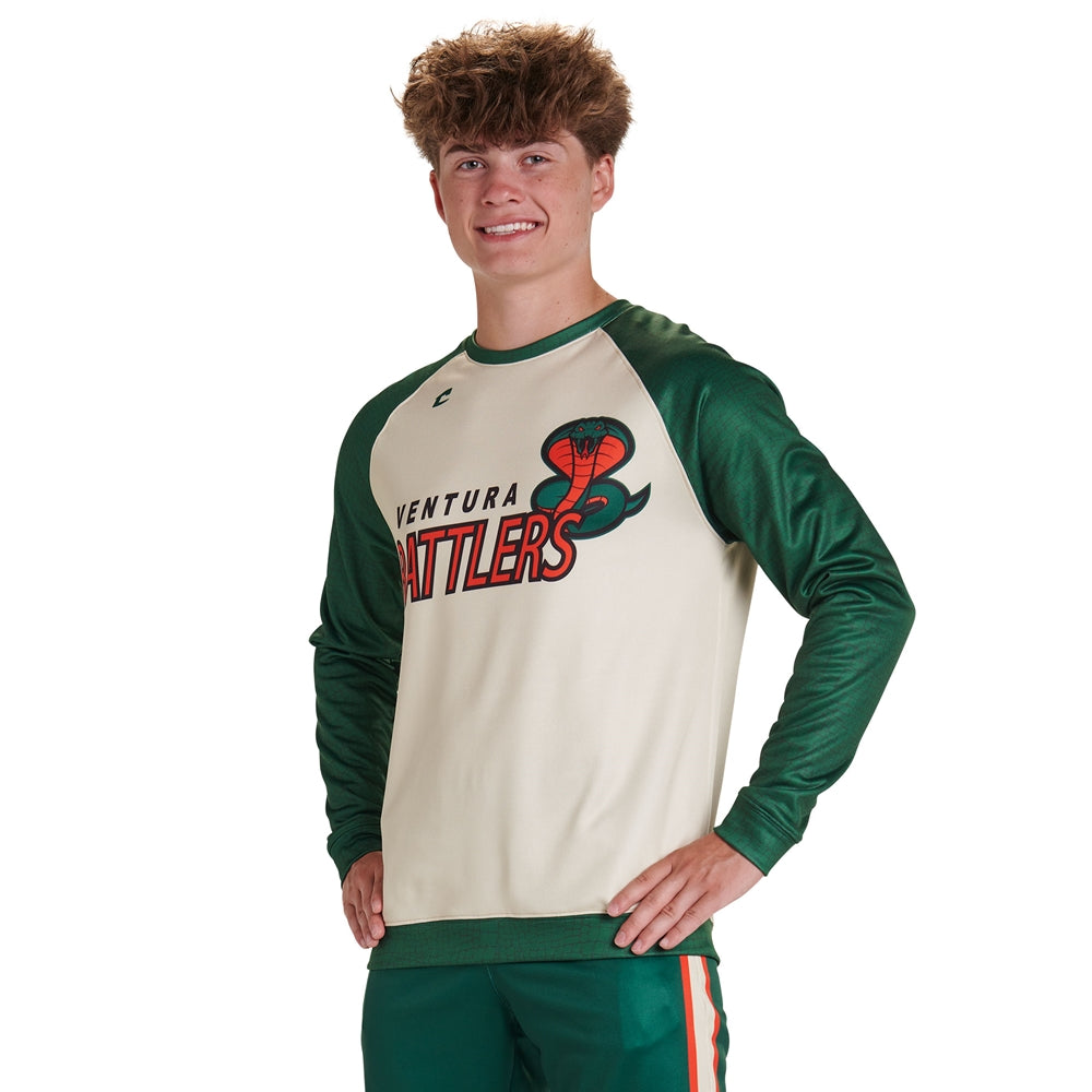 JUICE Raglan Crew - Adult - Extra-Large (Full-Dye, Premium cut-and-sew Sublimation. No Limitations!)