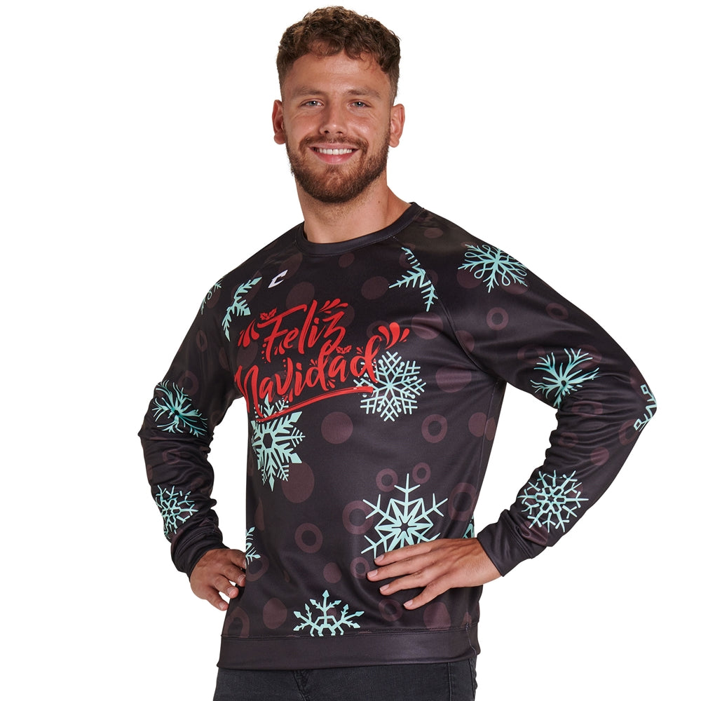 JUICE Raglan Crew - Adult - Medium (Full-Dye, Premium cut-and-sew Sublimation. No Limitations!)