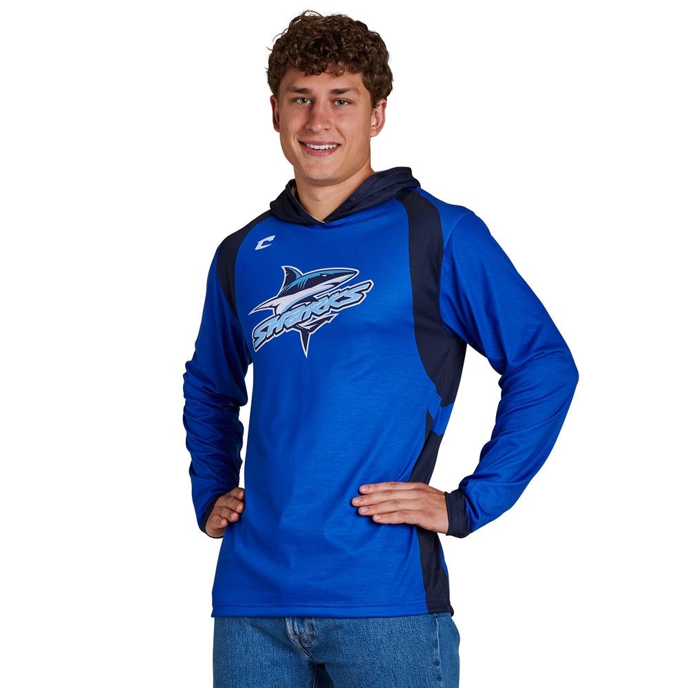 Juice Long Sleeve T-Shirt Hoodie - Youth - Medium - Active Cloth (Full-Dye Sublimation)