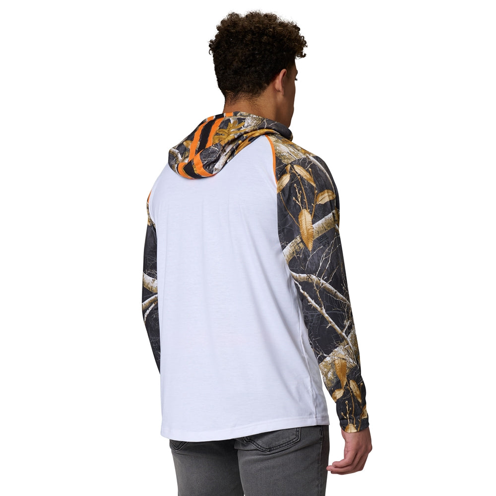 Juice Long Sleeve T-Shirt Hoodie - Flexdri Mesh - Womens - Extra-Small (Full-Dye, Premium cut-and-sew Sublimation. No Limitations!)