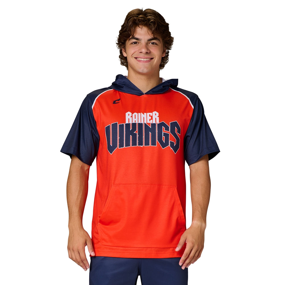 Juice Short Sleeve T-Shirt Hoodie with Pocket - C-Tec - Youth - Extra-Large (Full-Dye, Premium cut-and-sew Sublimation. No Limitations!)