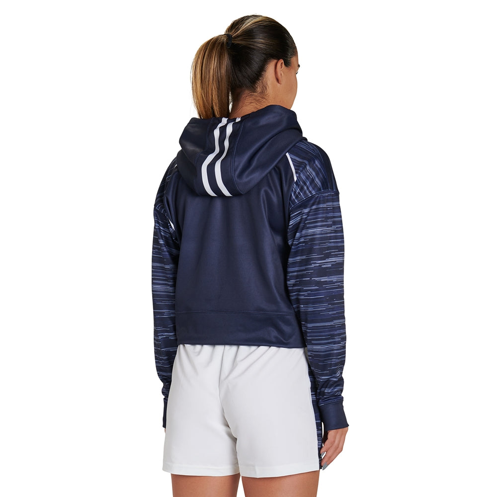 JUICE Cropped Hoodie - Womens - Large (Full-Dye, Premium cut-and-sew Sublimation. No Limitations!)
