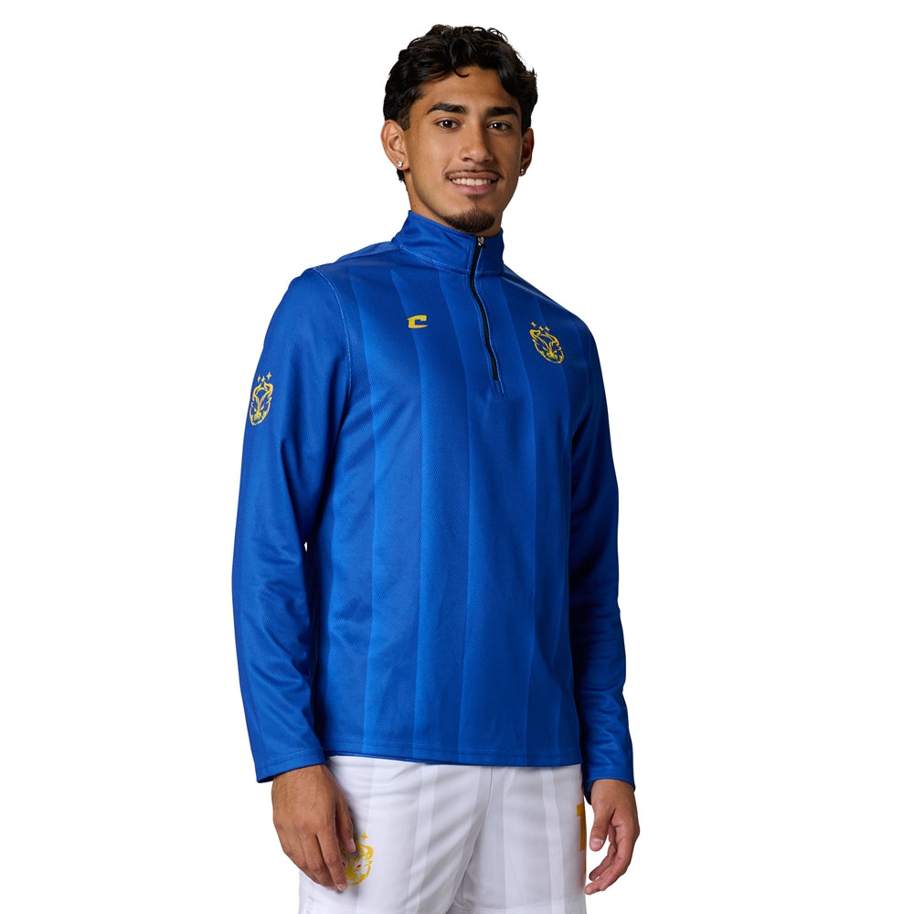 JUICE 1/4 Zip Long Sleeve Pullover - Youth - Extra-Small - Blink (Full-Dye Sublimation)