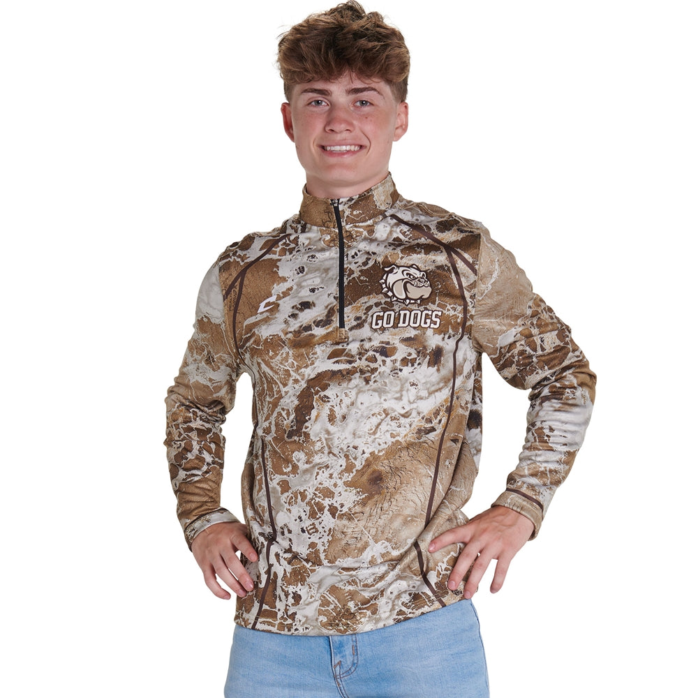 JUICE 1/4 Zip Long Sleeve Pullover - Adult - Extra-Large - Blink (Full-Dye Sublimation)