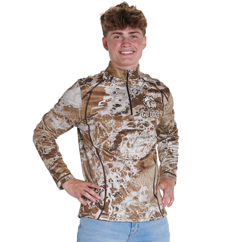 JUICE 1/4 Zip Long Sleeve Pullover - Womens - XXLarge - Active Cloth (Full-Dye Sublimation)
