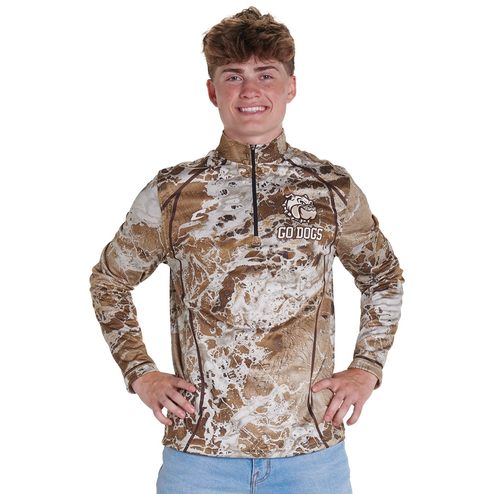 JUICE 1/4 Zip Long Sleeve Pullover - Womens - XXLarge - Active Cloth (Full-Dye Sublimation)