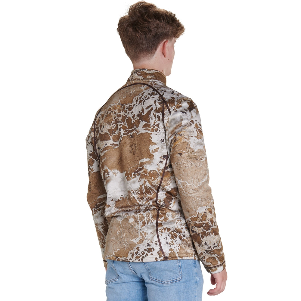 JUICE 1/4 Zip Long Sleeve Pullover - Womens - Medium - Power Stretch (Full-Dye Sublimation)