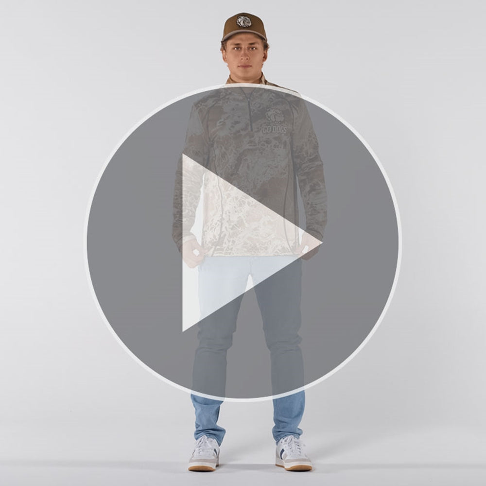 JUICE 1/4 Zip Long Sleeve Pullover - Adult - Small - Power Stretch (Full-Dye Sublimation)