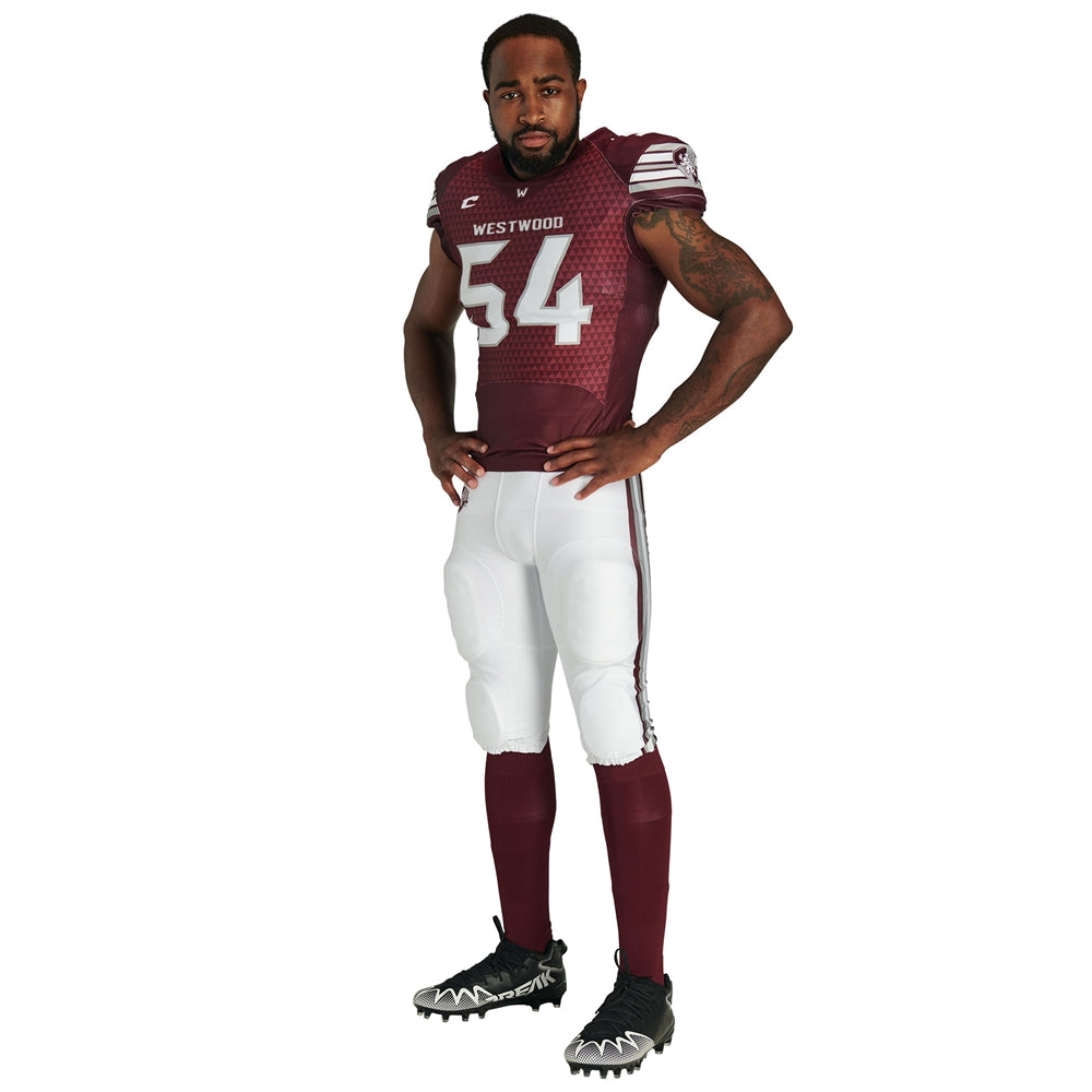 Juice Football Game Pant - Youth - Large - Trench Poly Spandex (Full-Dye Sublimation)