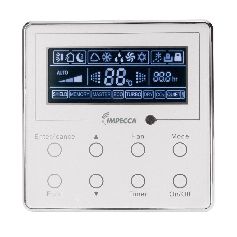 Impecca IS-TT850 Wall Mounted Wired AC Thermostat for Select Models