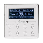 Impecca IS-TT850 Wall Mounted Wired AC Thermostat for Select Models