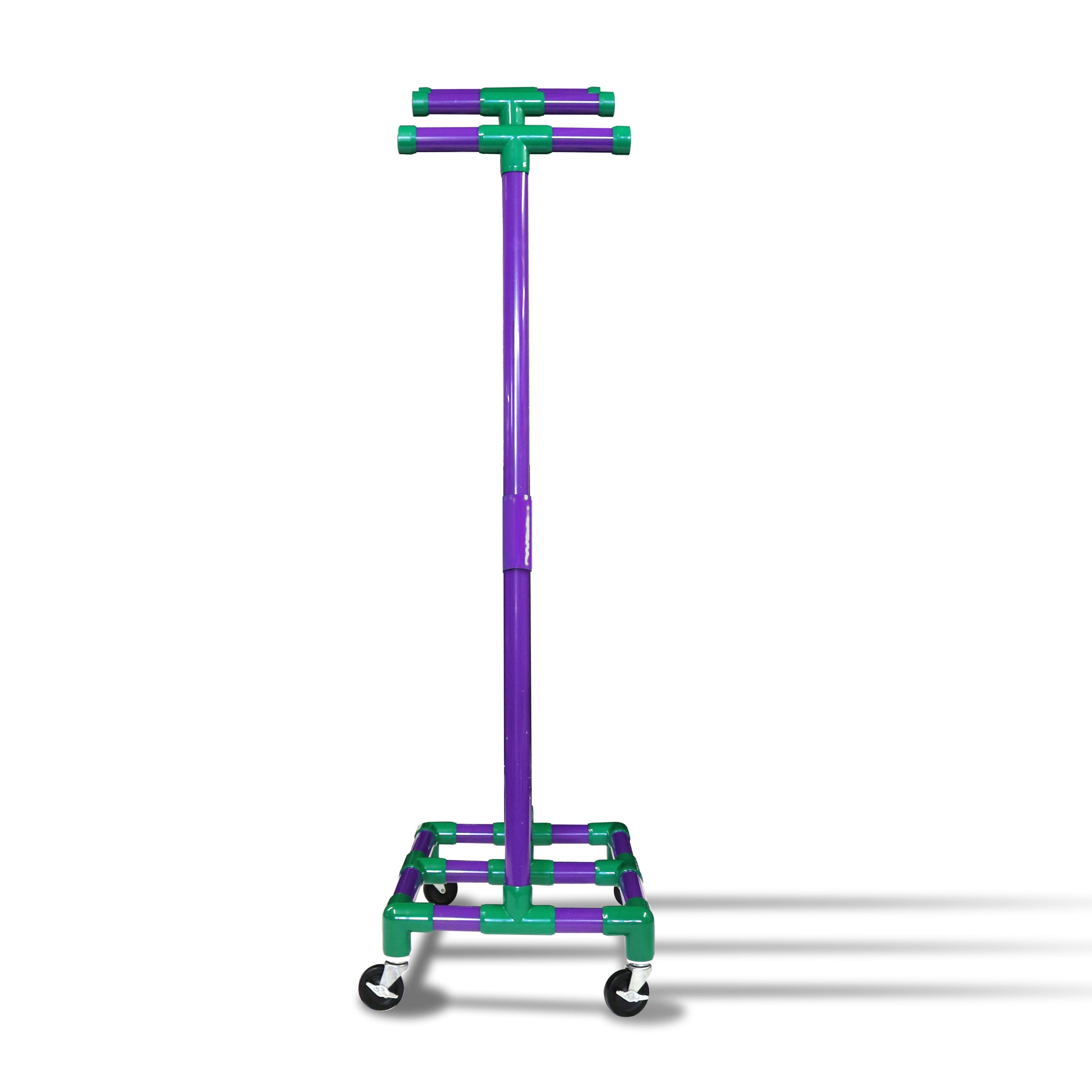 Jump Rope Hoop Holder Cart, 28”L x 19”W x 68”H