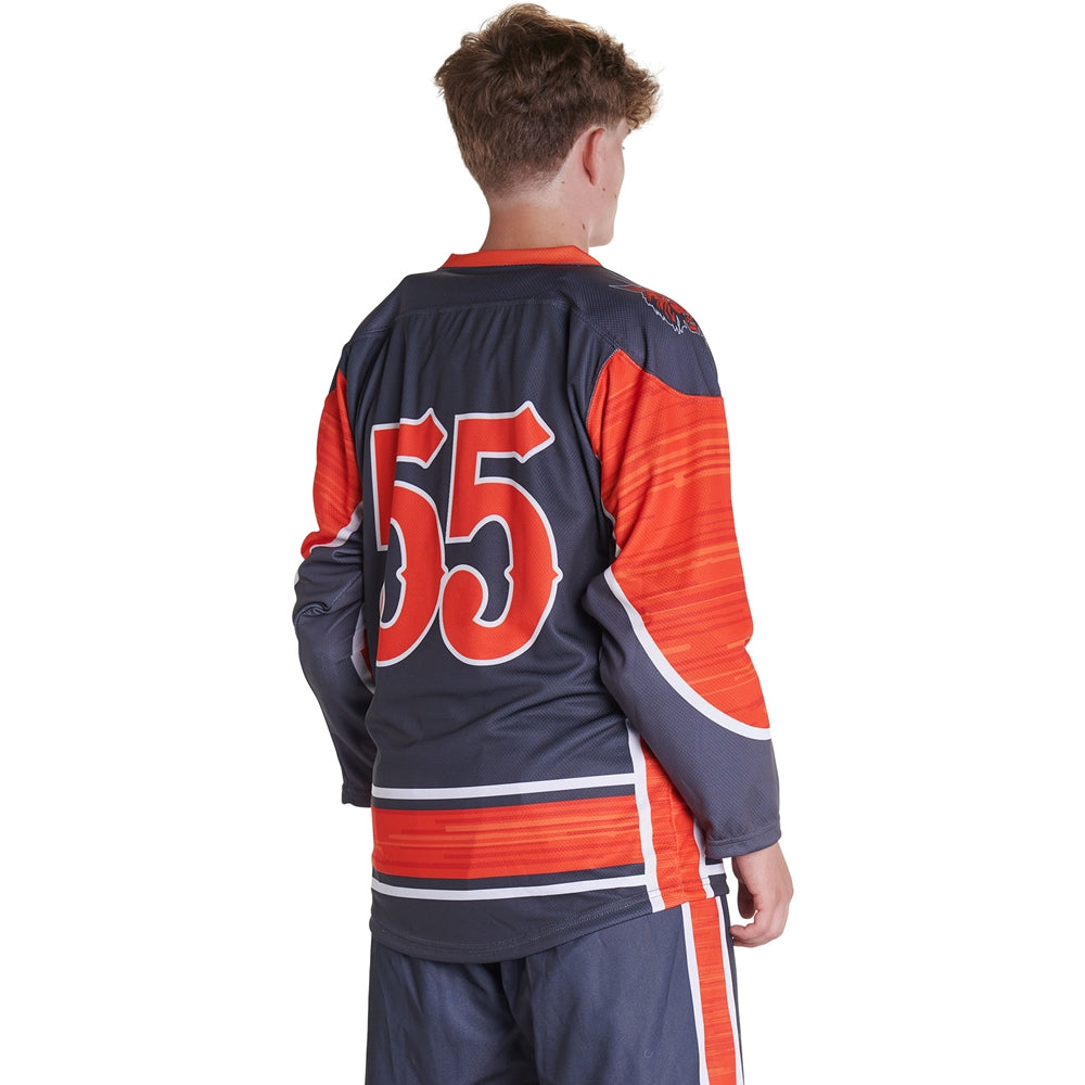 Juice Keyhole Neck Hockey Jersey - Adult - Medium - Blink (Full-Dye Sublimation)